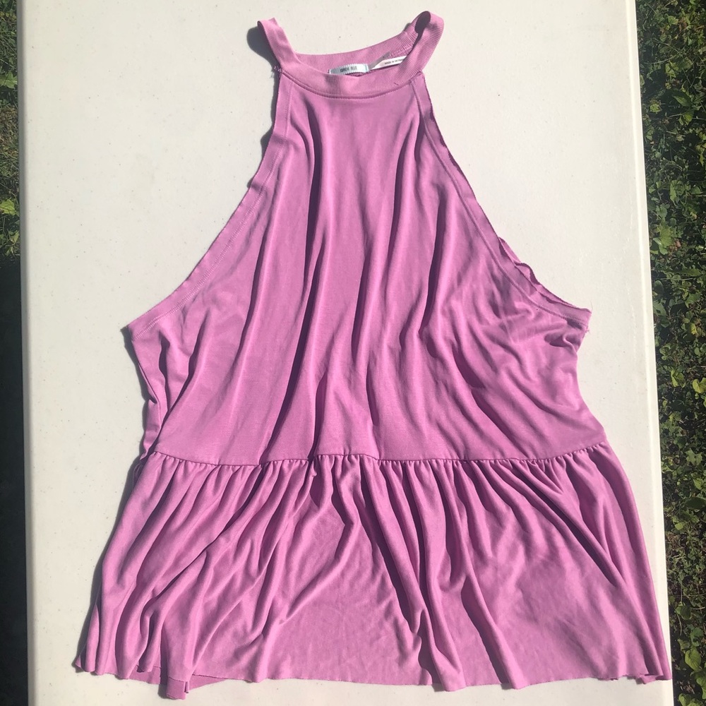 Kimchi Blue by Urban Outfitters Lilac Babydoll Tank Top